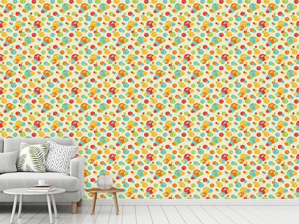 patterned-wallpaper-colorful-circles