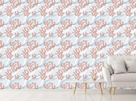 patterned-wallpaper-fire-coral