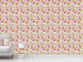 patterned-wallpaper-strawberry-paradise