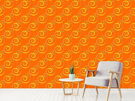 patterned-wallpaper-curly-gold