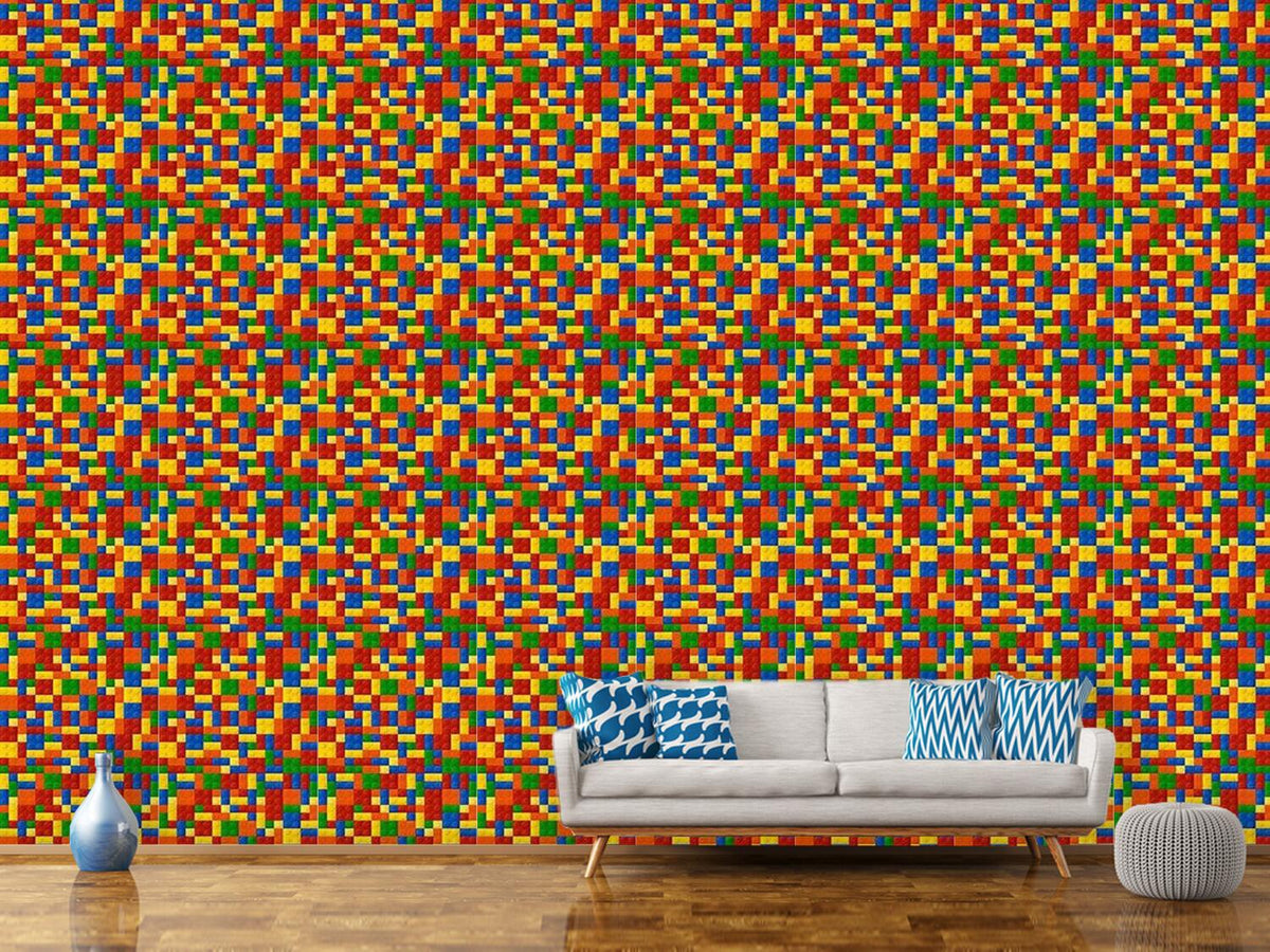 patterned-wallpaper-plastic-pieces