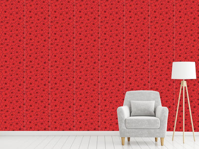 patterned-wallpaper-delightful-poppy-field