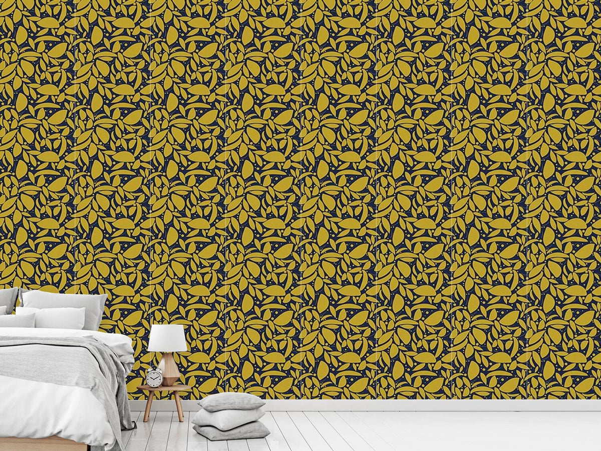 patterned-wallpaper-gold-leaf