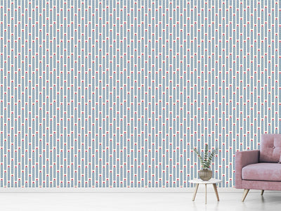 patterned-wallpaper-rows-of-flowers