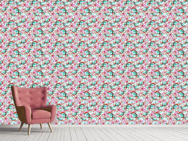 patterned-wallpaper-koi-in-a-sea-of-flowers