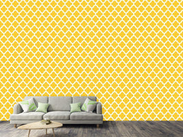 patterned-wallpaper-unique-ikat-yellow