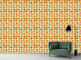 patterned-wallpaper-light-circles