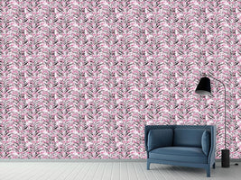 patterned-wallpaper-flamingos-in-palm-beach