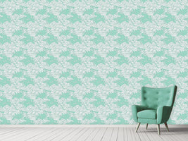 patterned-wallpaper-vintage-flowers-mint