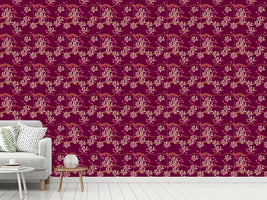 patterned-wallpaper-lotus-liebe-bordeaux