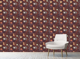 patterned-wallpaper-fairy-flowers