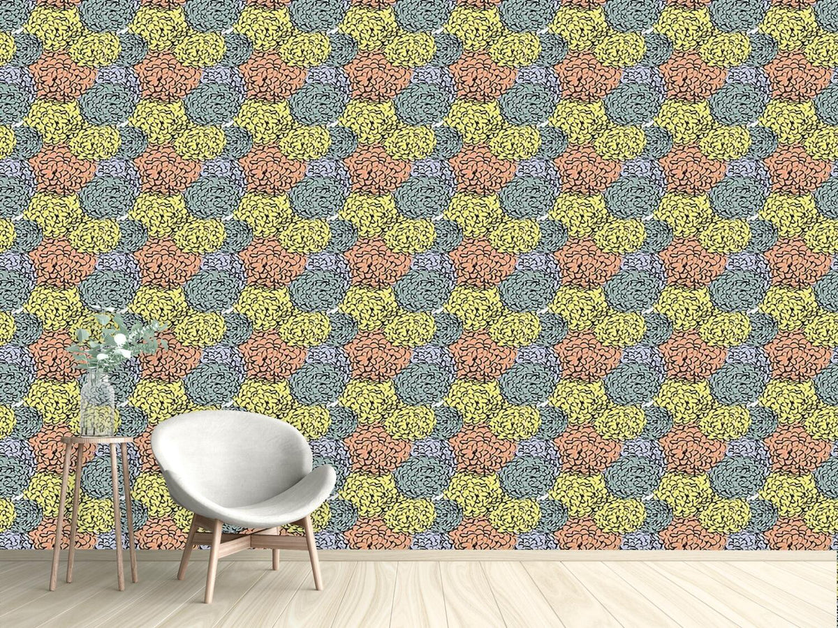 patterned-wallpaper-sea-of-chrysanthemum