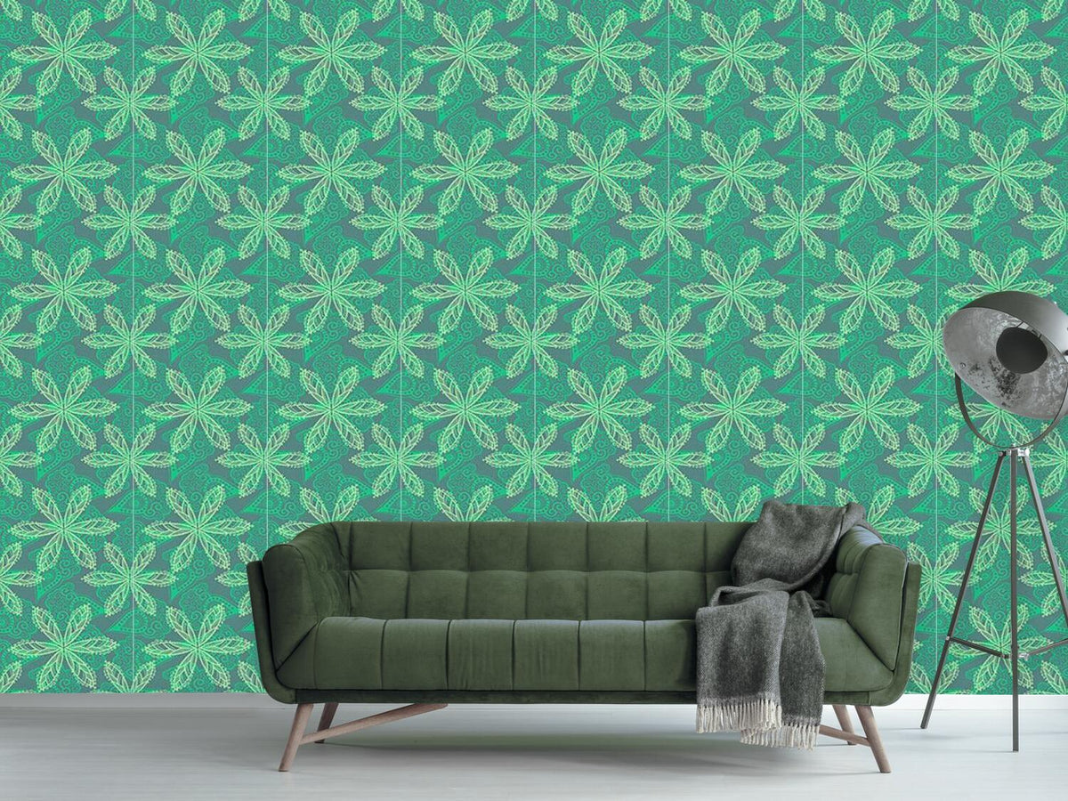 patterned-wallpaper-floral-oriental