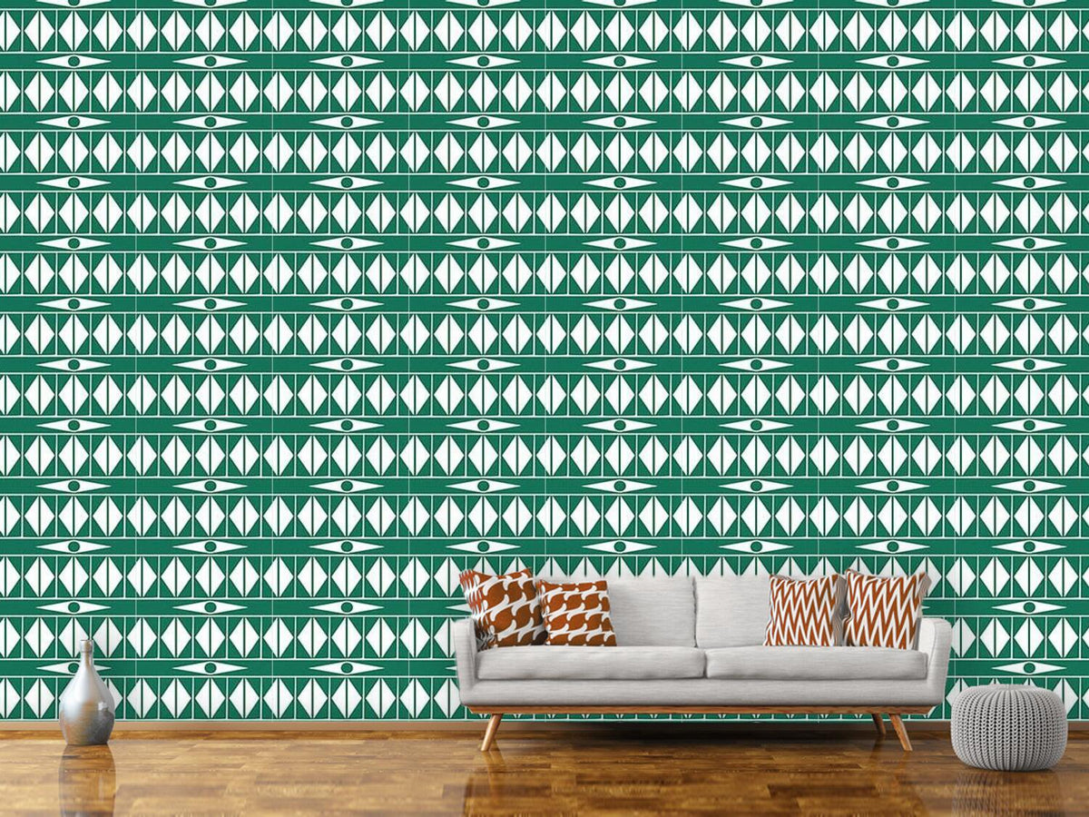 patterned-wallpaper-ethno-triangles