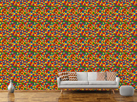 patterned-wallpaper-plastic-pieces