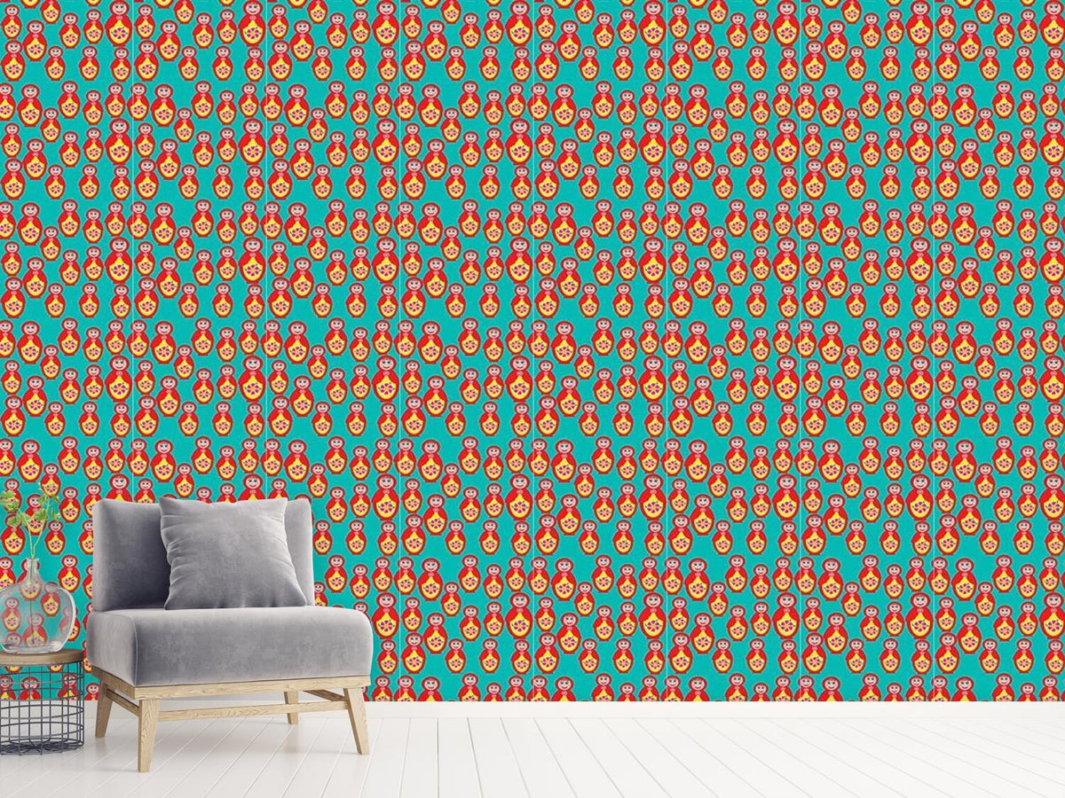 patterned-wallpaper-happy-matryoshkas