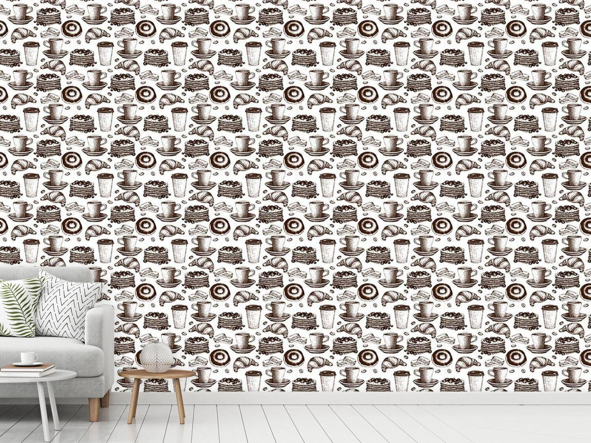 patterned-wallpaper-vintage-coffee-break