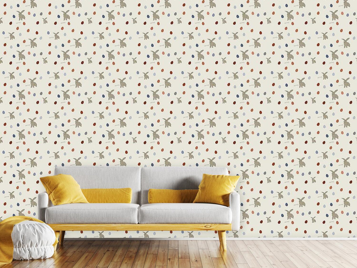 patterned-wallpaper-happy-easterbunnies