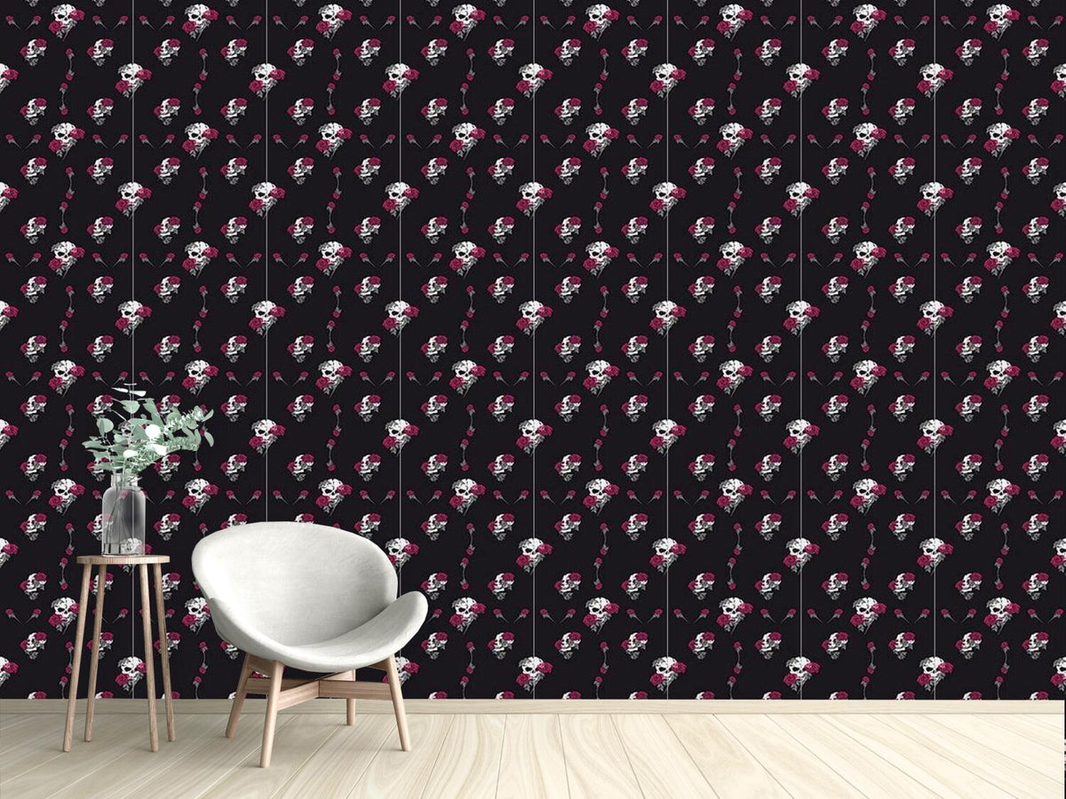 patterned-wallpaper-the-grave-of-rocky-rose