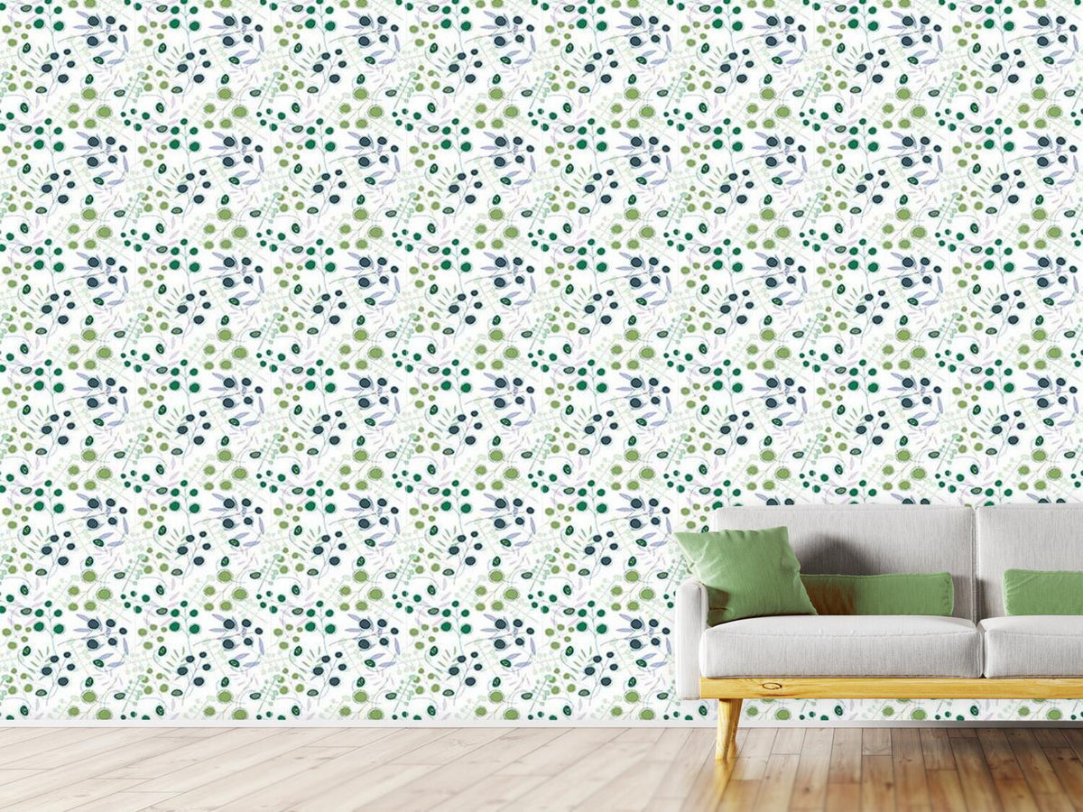 patterned-wallpaper-spring-party