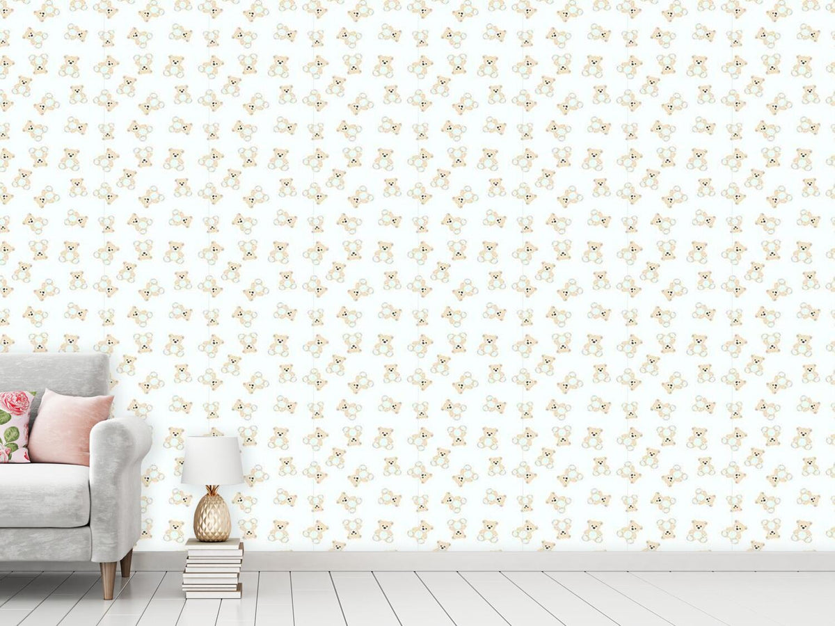 patterned-wallpaper-my-little-petzi-bear