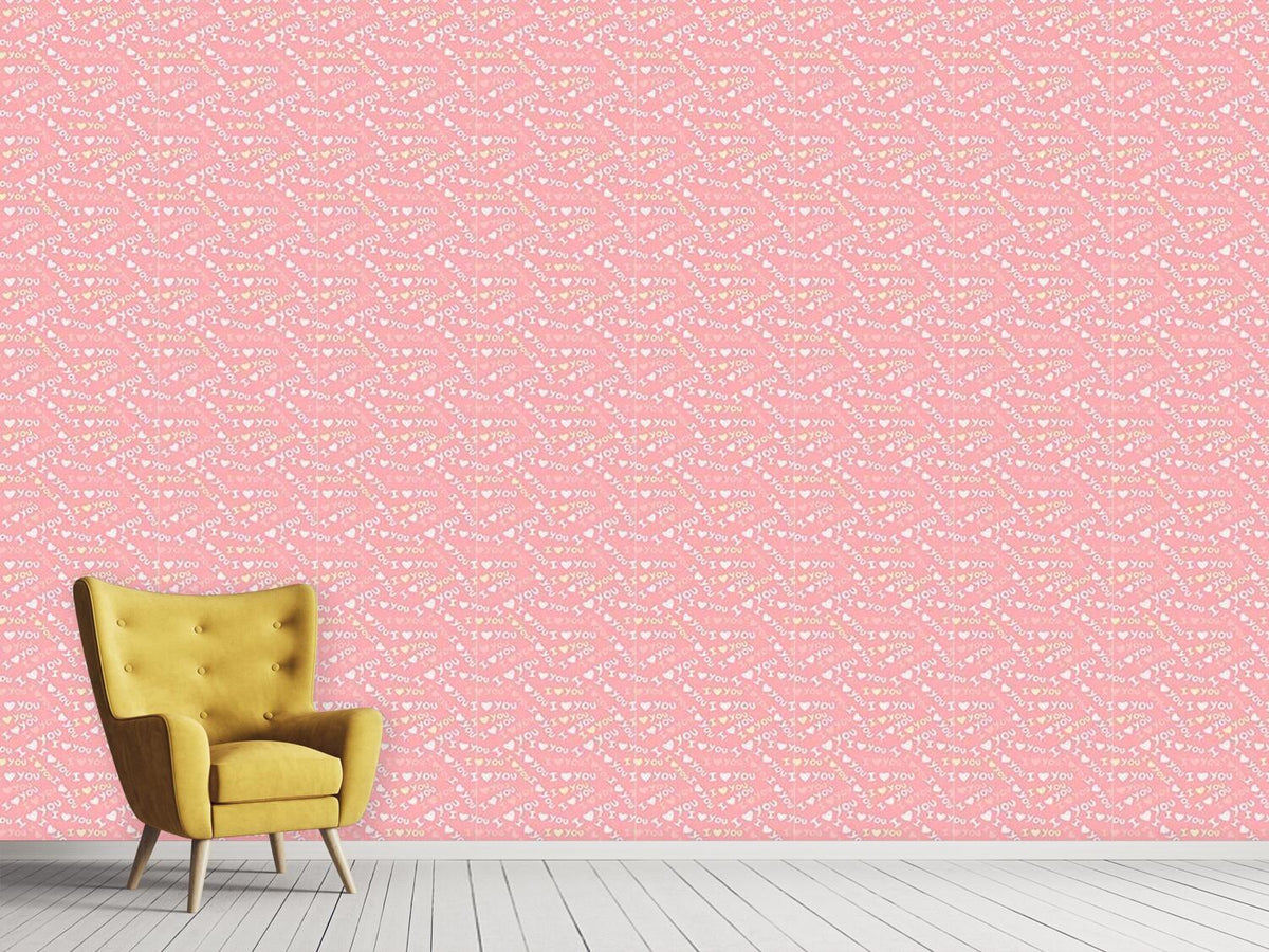 patterned-wallpaper-i-love-you