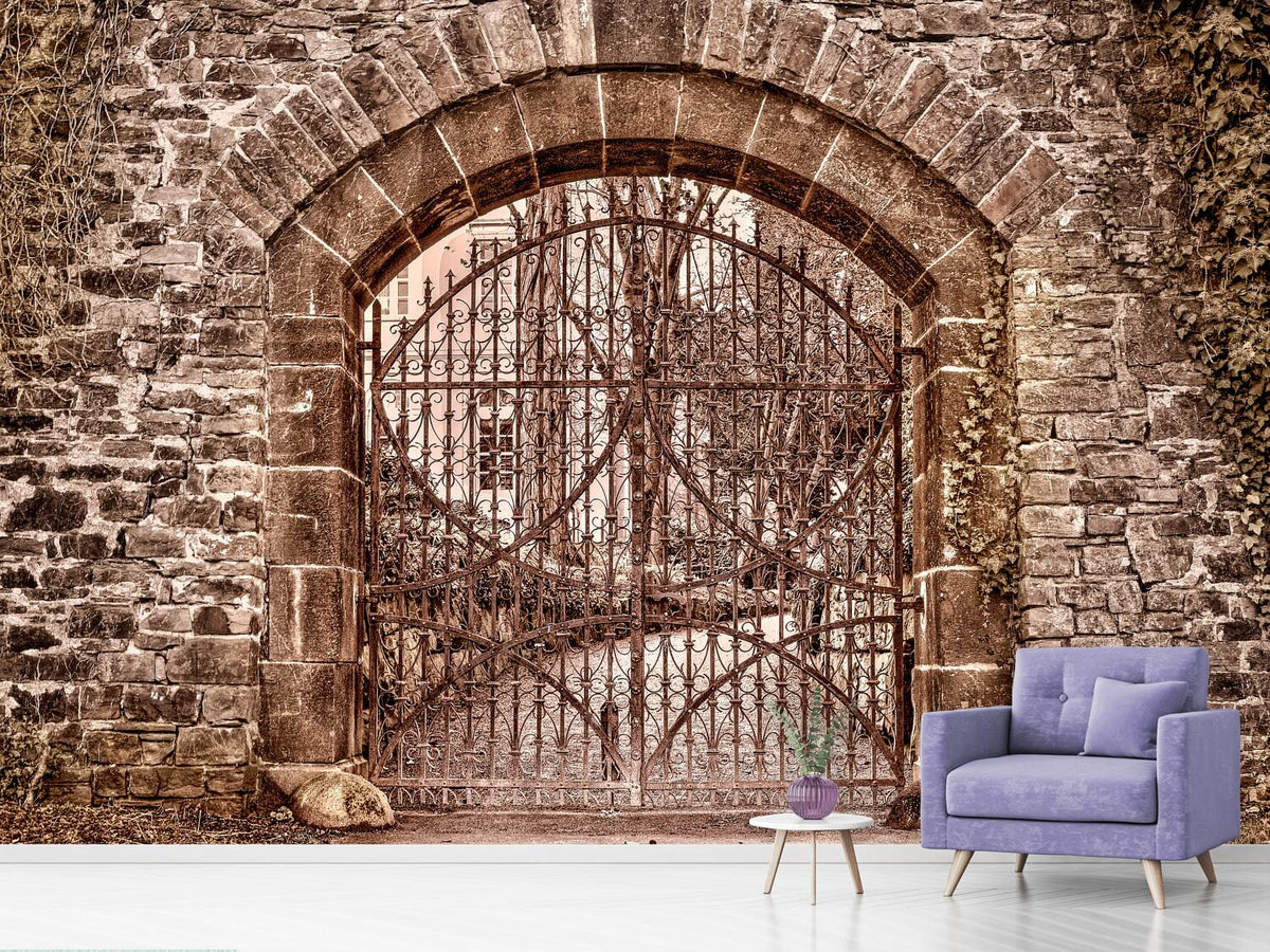 photo-wallpaper-the-gate-to-the-villa