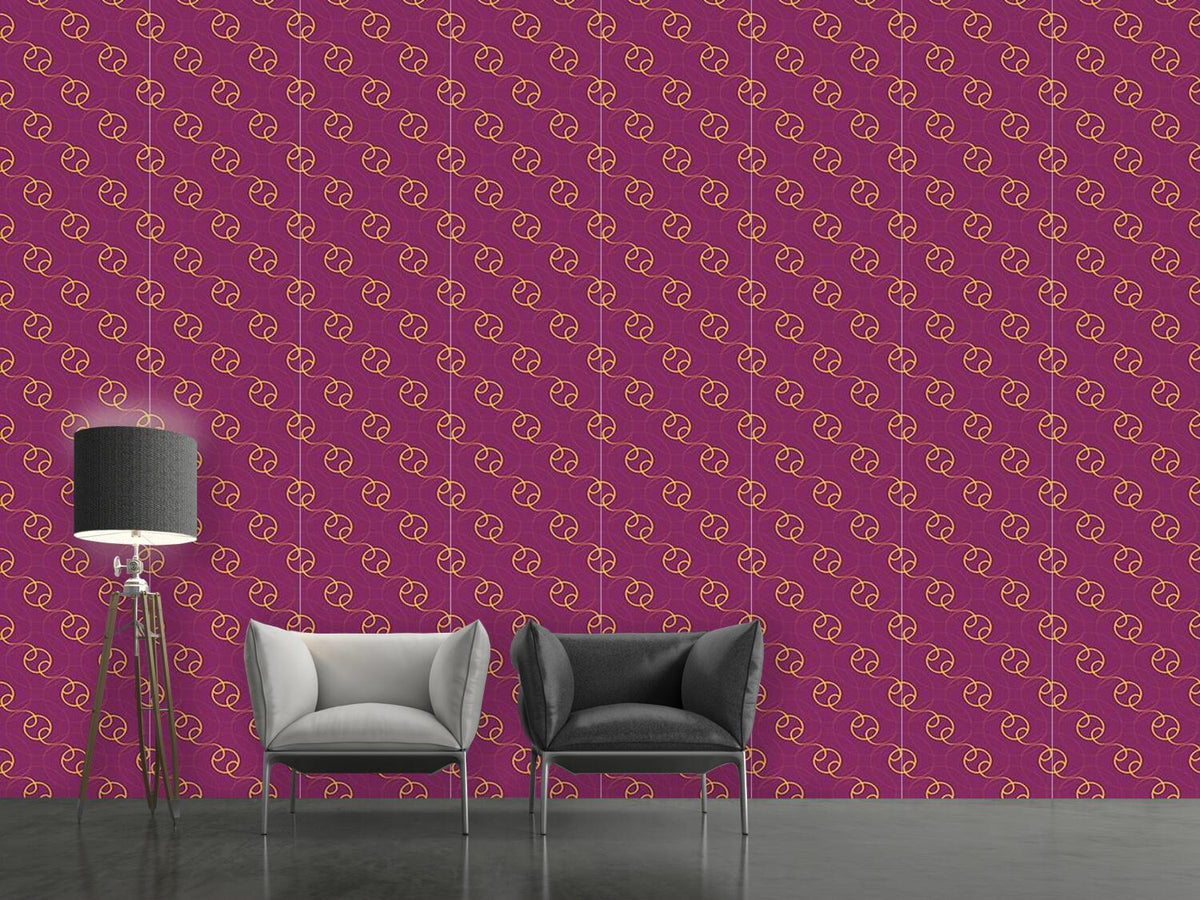 patterned-wallpaper-spheric-circles