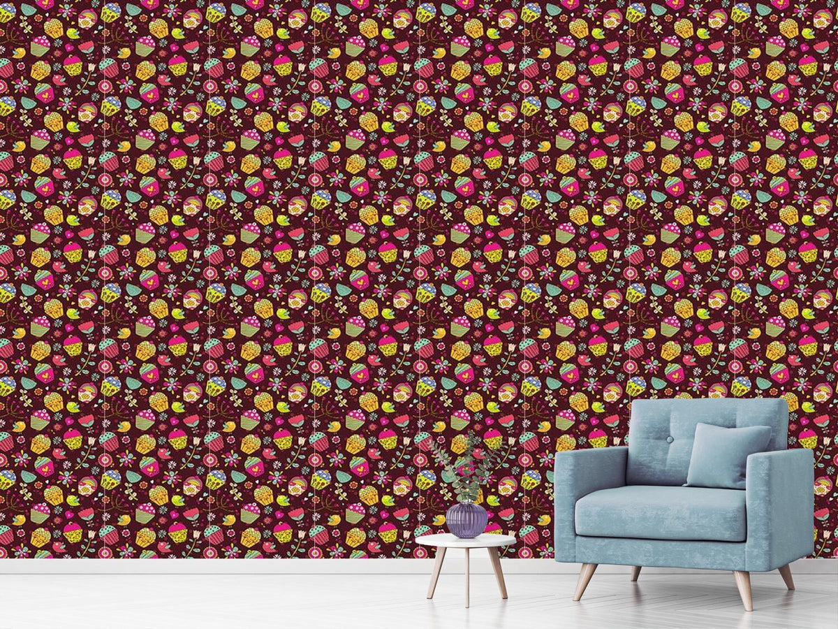 patterned-wallpaper-cupcake-fantasies