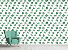 patterned-wallpaper-cannabis