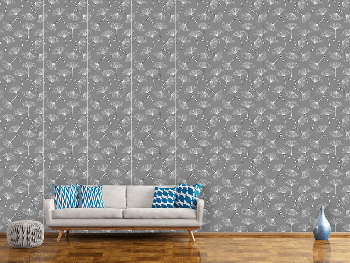 patterned-wallpaper-dandelions-can-fly