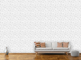 patterned-wallpaper-flower-sketches