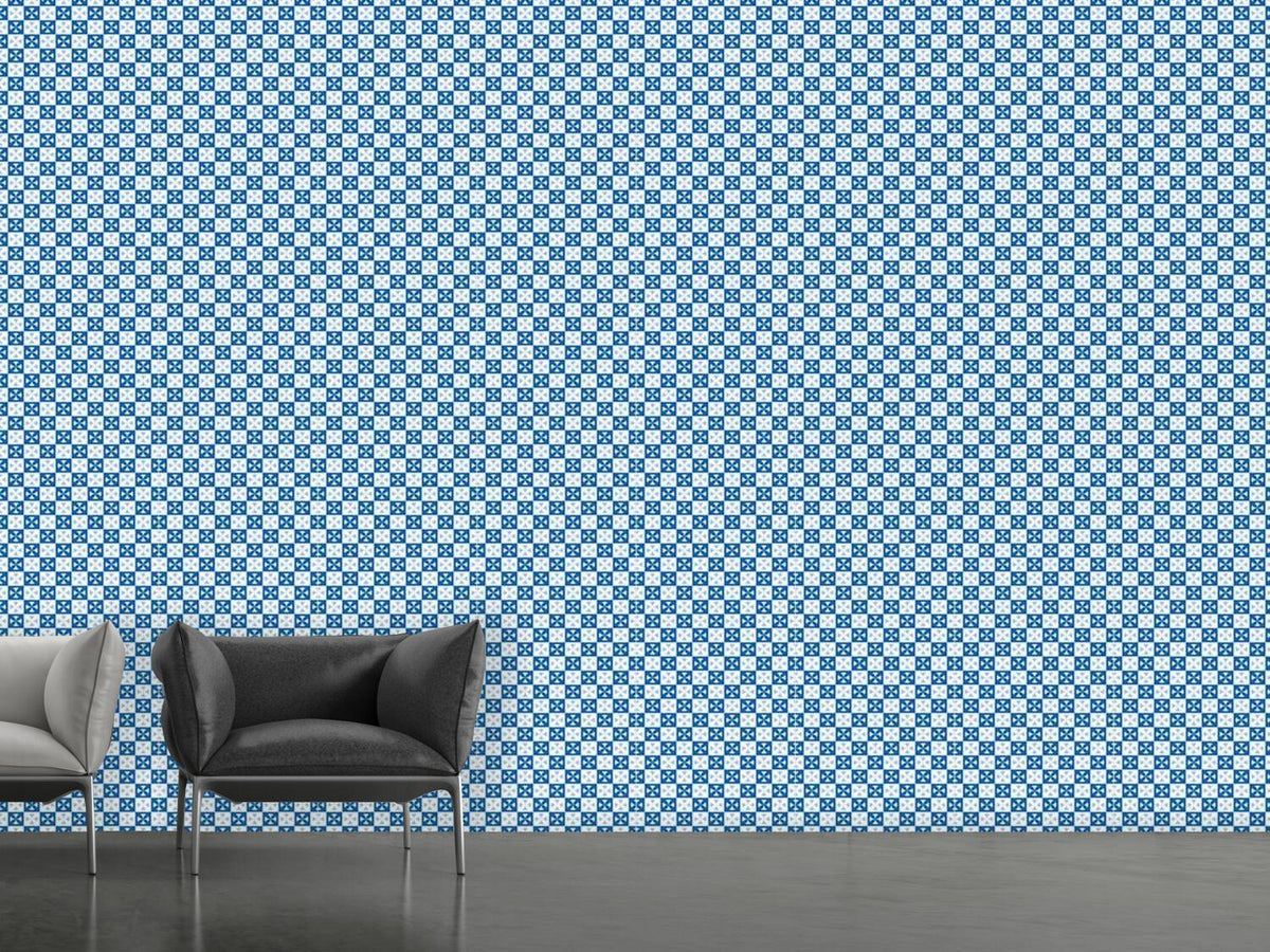 patterned-wallpaper-cross-squares