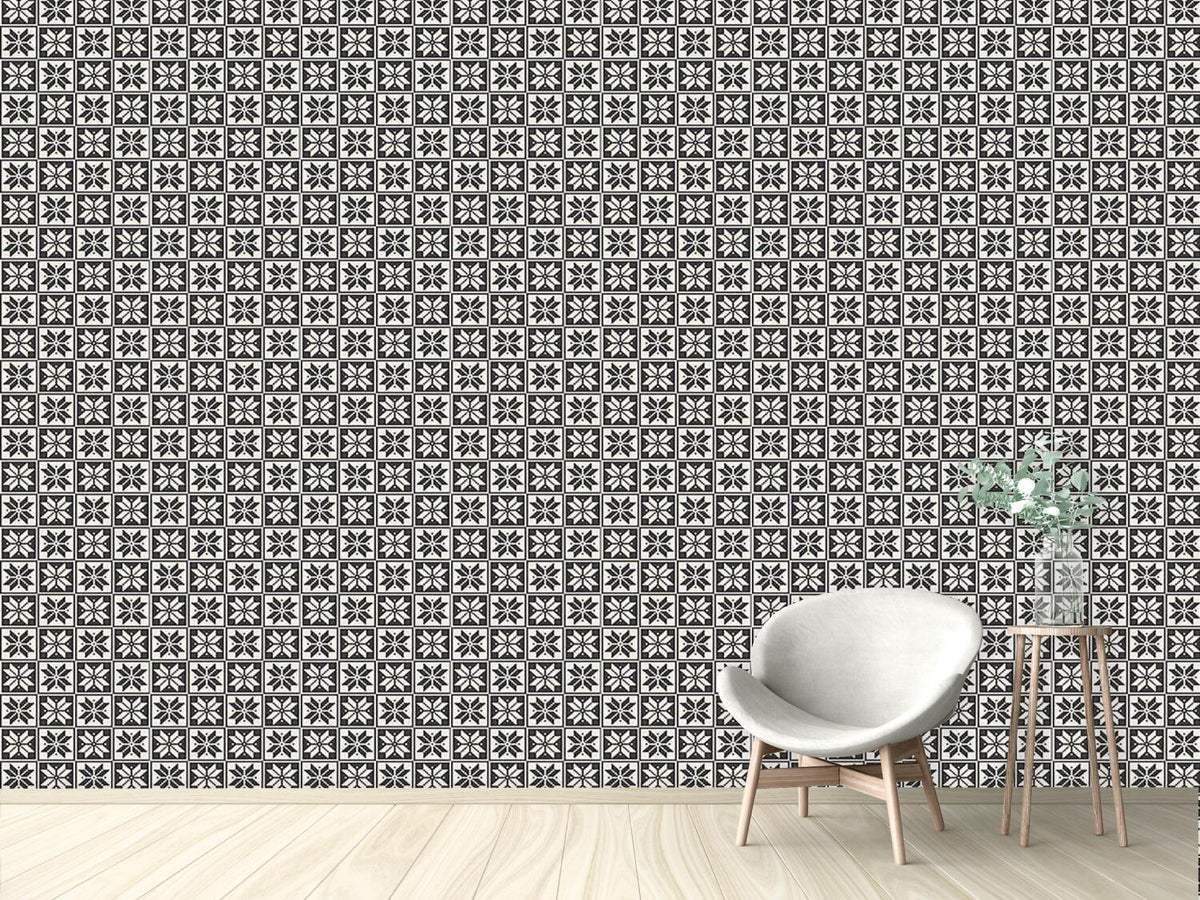 patterned-wallpaper-knitted-stars