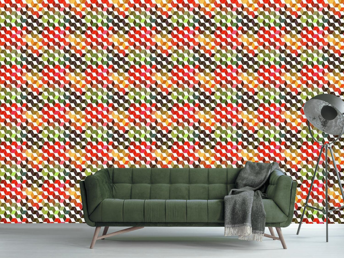 patterned-wallpaper-zigzag-objects