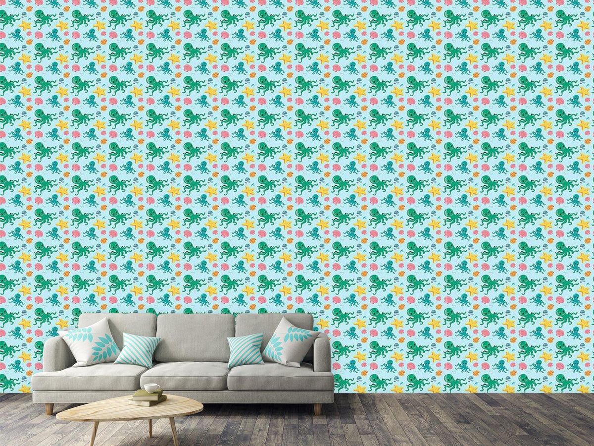 patterned-wallpaper-octopus-and-friends