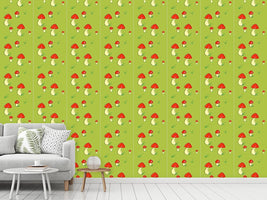 patterned-wallpaper-bold-fly-agarics