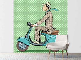 photo-wallpaper-pop-art-vespa-driver