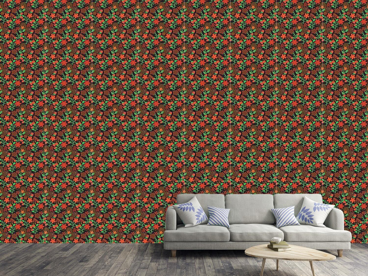 patterned-wallpaper-the-night-of-the-wild-strawberries