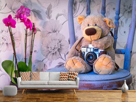 photo-wallpaper-camera-teddy-bear