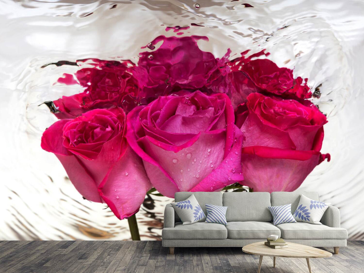 photo-wallpaper-the-rose-reflection