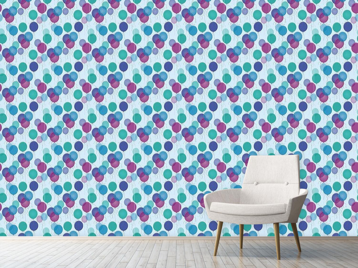 patterned-wallpaper-blue-balloons