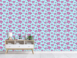 patterned-wallpaper-flowers-in-the-water