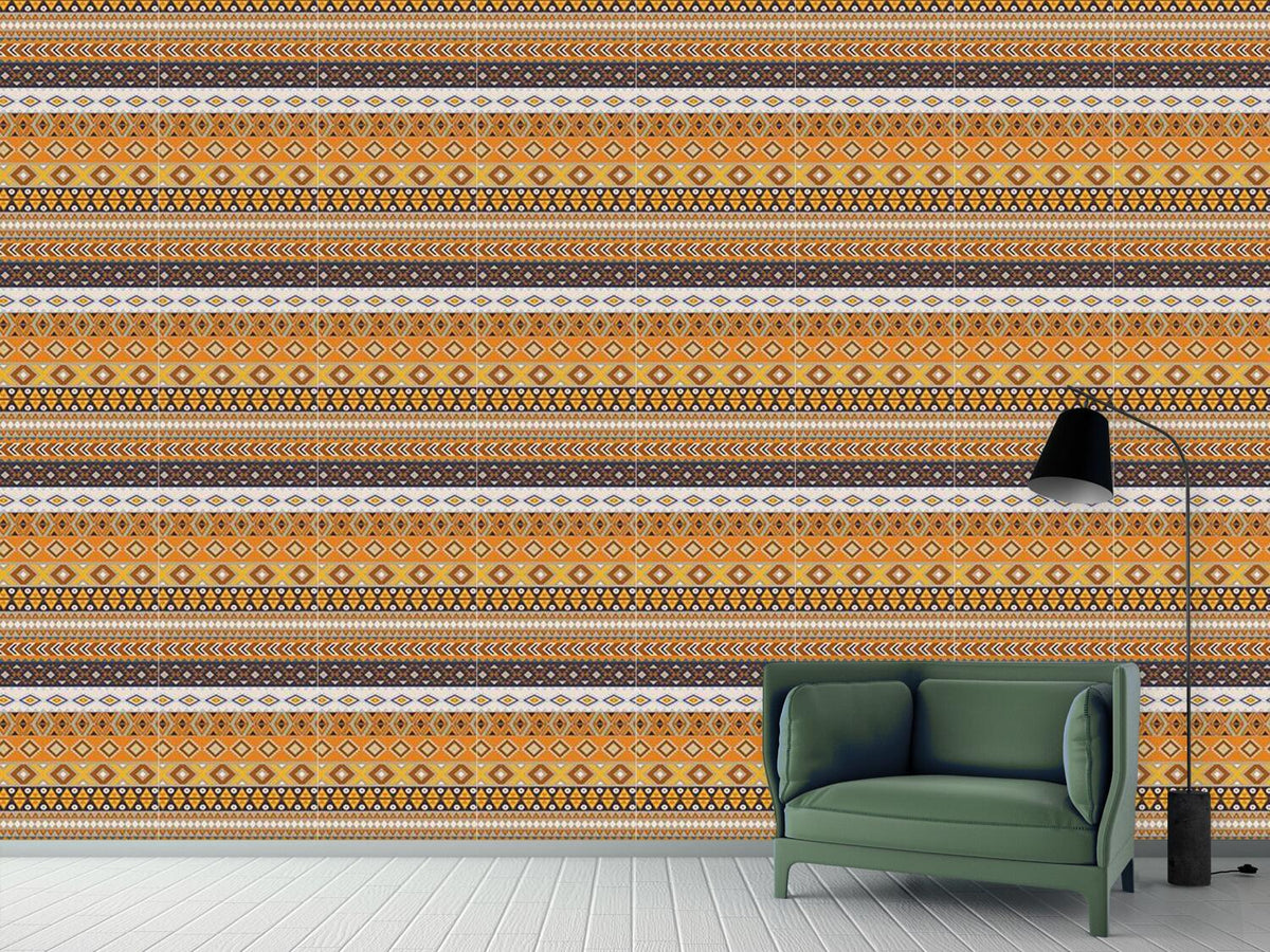 patterned-wallpaper-earthy-ethno-stripes