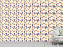 patterned-wallpaper-cooking-pots-and-pans