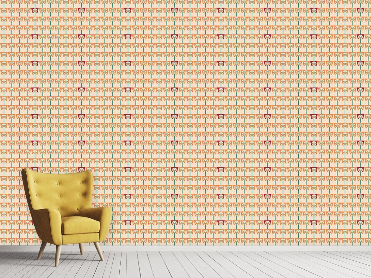 patterned-wallpaper-flowerpots