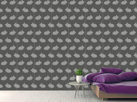 patterned-wallpaper-grey-rabbits