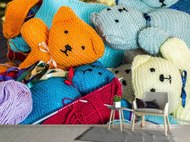 photo-wallpaper-knitted-teddies