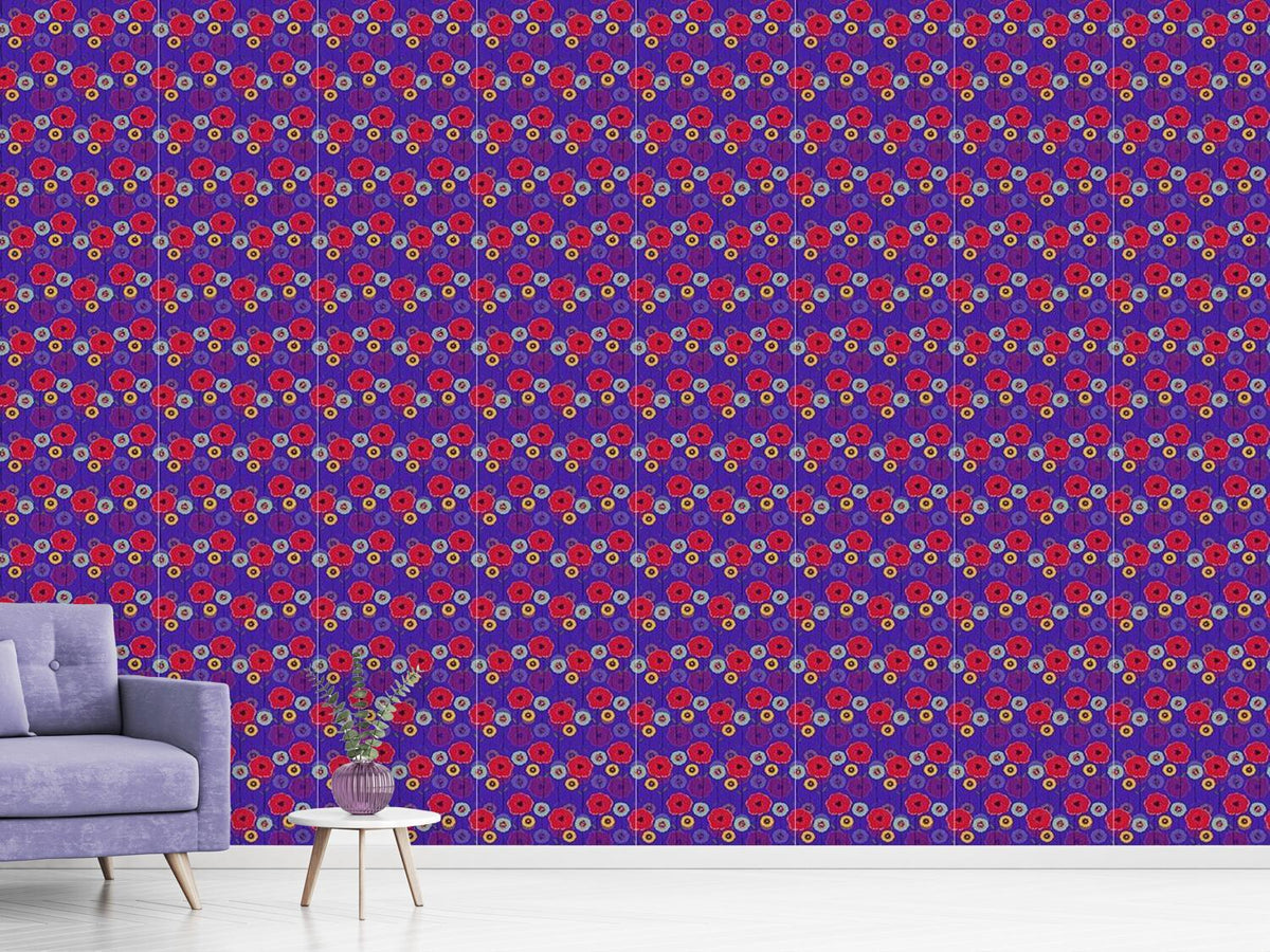 patterned-wallpaper-poppy-flower-festival