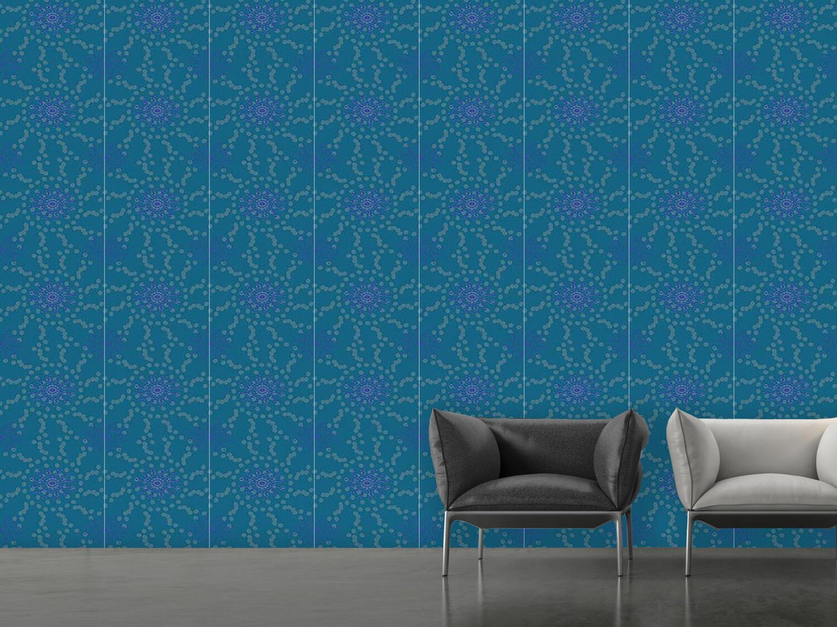 patterned-wallpaper-dotted-flowers